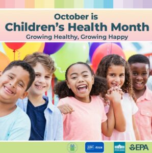 Graphic for Children's Health Month