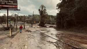 Devastation in Asheville after Hurricane Helene. Bill McMannis