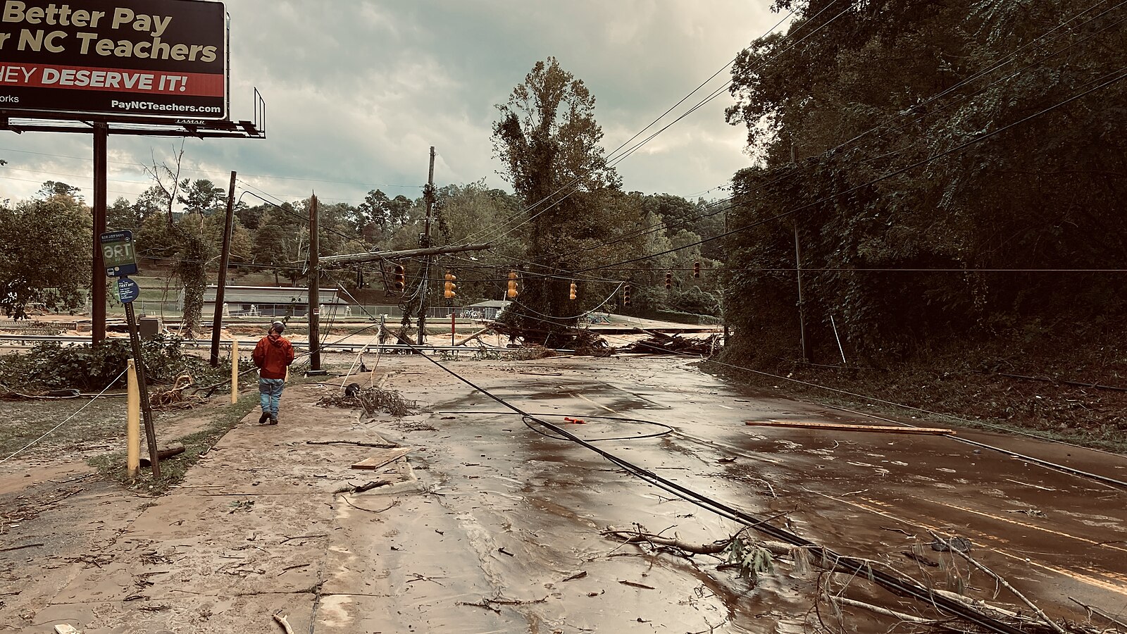 Devastation in Asheville after Hurricane Helene. Bill McMannis